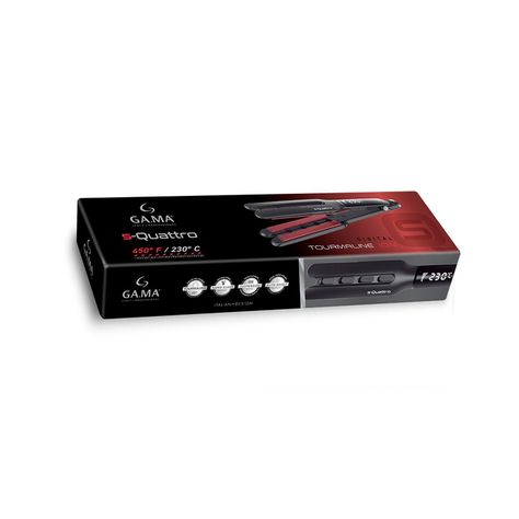 Plancha Alisadora Gama S-Quattro Tourmaline Ion 4 Patines-3