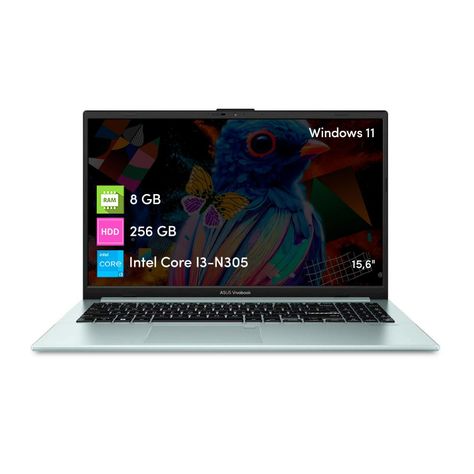 Notebook Asus Vivobook Intel Core i3 8GB 256GB SSD W11 15,6"-0