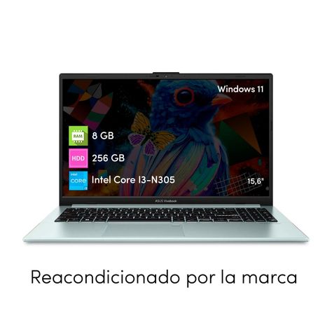 Notebook Asus Vivobook Intel Core i3 8GB 256GB SSD W11 15,6"-1