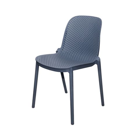 Silla Art Berlin Sin Brazos Gris Oscuro-0