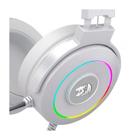 Audífonos Gamer Redragon Lamia H320 White RGB USB PC/PS/XBOX-2