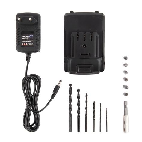 Taladro Inalambrico Workit T250 20v + Accesorios Mrclick-2