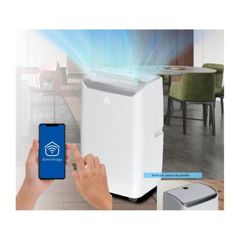 Aire Acondicionado Portátil Thorben Pac 4 en 1 Wifi 14000BTU-2