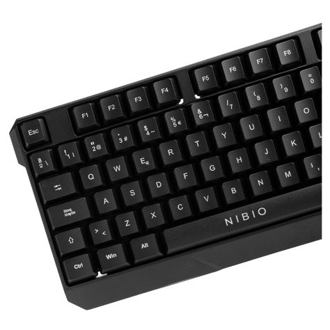 Teclado Gamer Alámbrico Nibio Strike RGB USB-2