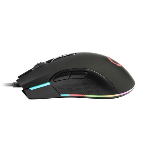 Mouse Gamer Alámbrico Nibio Trigger MG700 RGB USB 12.000dpi-2