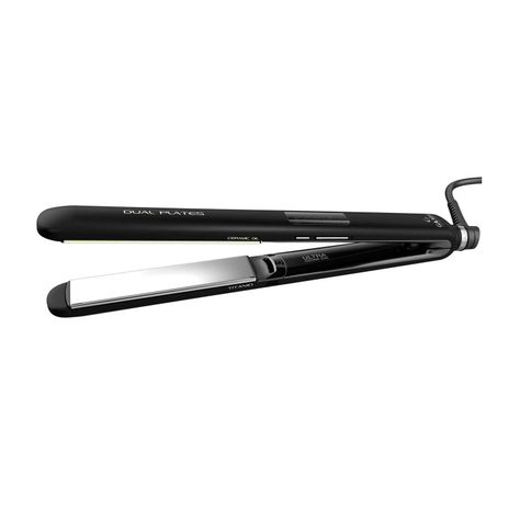 Plancha Alisador Gama X-Wide D 4D Dual Plates Titanio -0