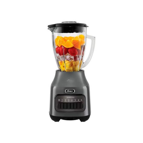 Licuadora Oster BLSTPEG-GPB Vidrio 6 Vel + Pulso 800W Gris-0