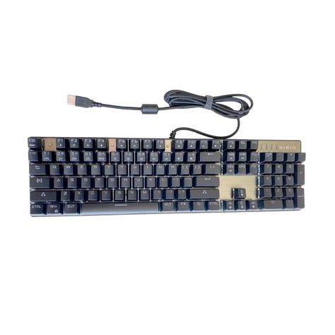 Teclado Gamer Mecanico Nibio Impact RGB Inglés EN-1