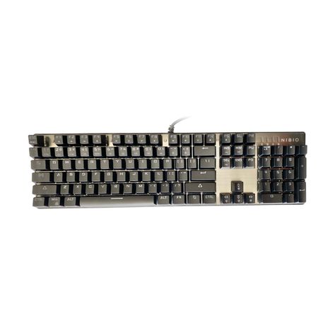 Teclado Gamer Mecanico Nibio Impact RGB Inglés EN-2
