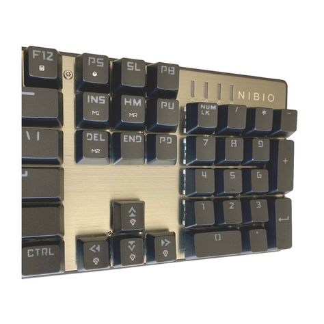 Teclado Gamer Mecanico Nibio Impact RGB Inglés EN-4