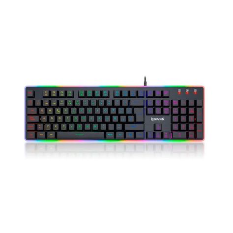 Teclado Gamer Redragon K509 RGB Dyaus Black Español-0