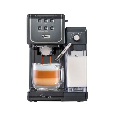 Cafetera Espresso Oster Primma Latte Touch Gris 1170W-0