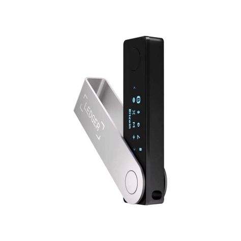 Billetera Ledger Nano X Crypto Hardware Wallet BT Negro-0