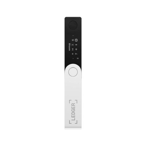 Billetera Ledger Nano X Crypto Hardware Wallet BT Negro-1
