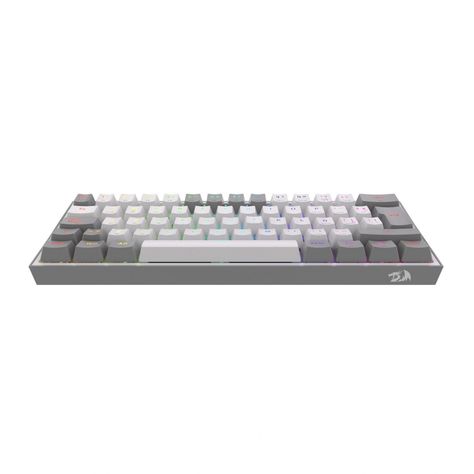 Teclado Inalámbrico Redragon Fizz Pro K616-RGB White/Grey-2