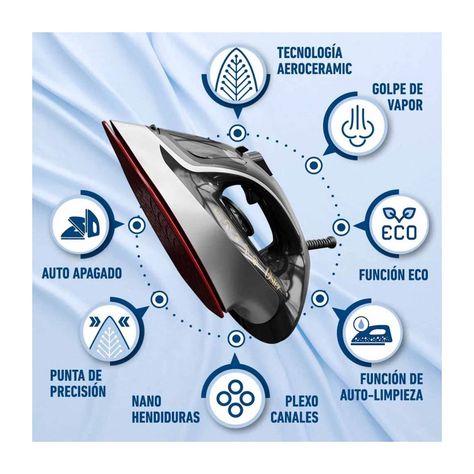 Plancha de Vapor Oster GCSTAC6953 2200W-3