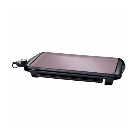 Parrilla Eléctrica Oster CKSTGRFM18W Bioceramic 1450W-1