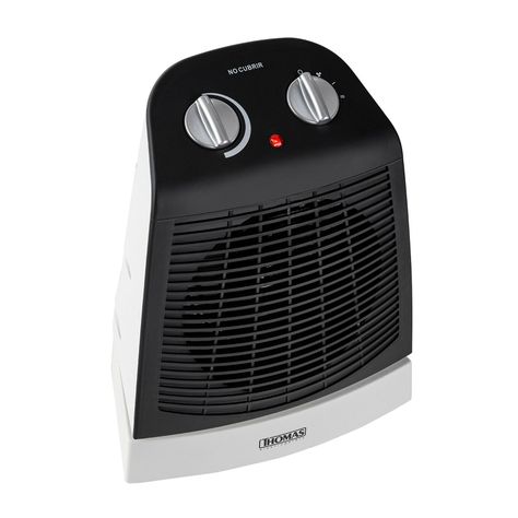 Calefactor Ventilador Eléctrico Thomas TH-FH31 2000W-2