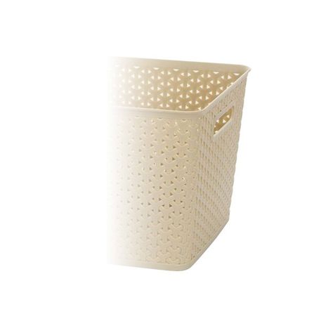 Canasto Organizador Ratan Beige Extra Grande-3
