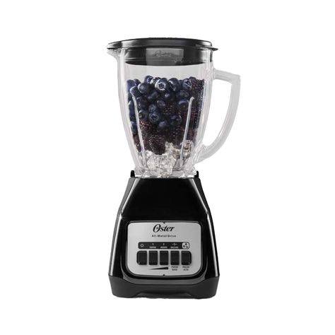 Licuadora Oster BLSTKAGBPB 2 Vel + Pulso Negra 550W-0