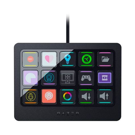 Controlador Streaming Razer Stream Controller X 15 Botones-1