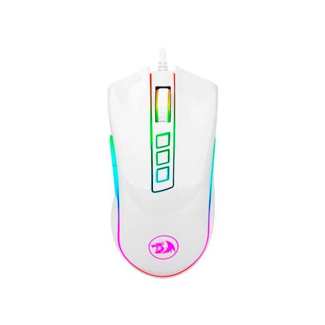 Mouse Gamer Cobra White M711W RGB-0