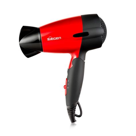 Secador de pelo Siegen SG-3011 Let's go Travel Rojo 1400W-0