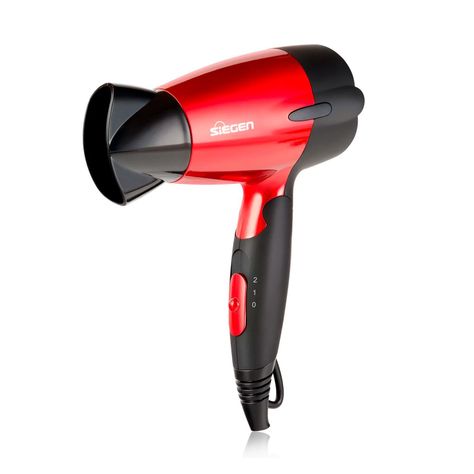 Secador de pelo Siegen SG-3011 Let's go Travel Rojo 1400W-1