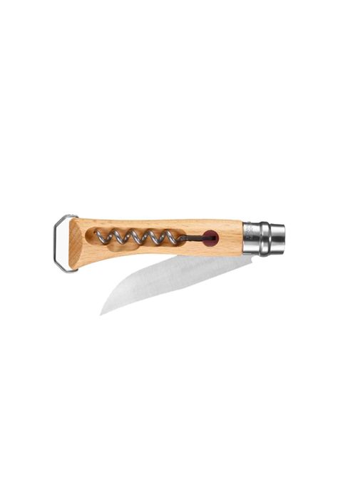 Cuchillo Opinel N°10 Abrebotellas con Sacacorchos-4