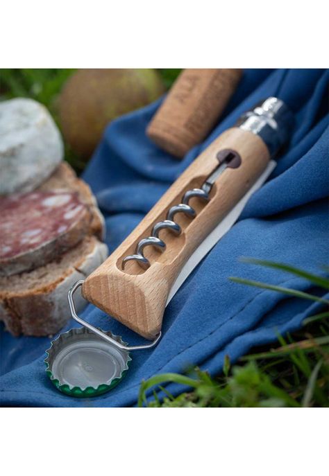 Cuchillo Opinel N°10 Abrebotellas con Sacacorchos-1