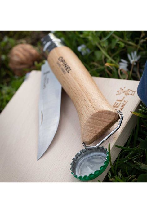 Cuchillo Opinel N°10 Abrebotellas con Sacacorchos-2