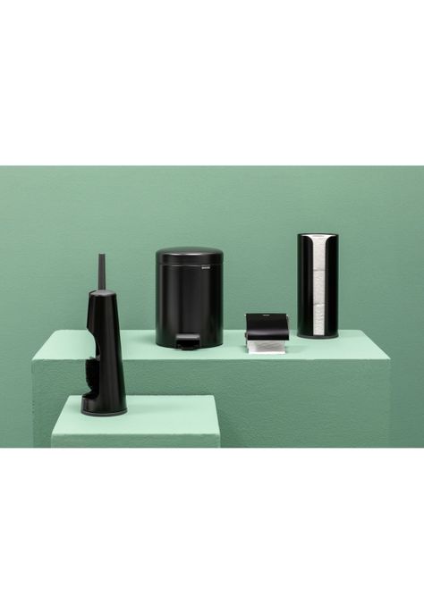Dispensador de rollos de papel ReNew Matt Black-4
