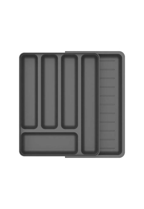 Organizador de utensilios extensibles Logic Gris-2