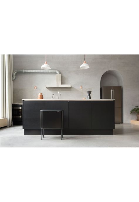 Basurero Bo Touch 11 + 23 Lt Matt Black-4