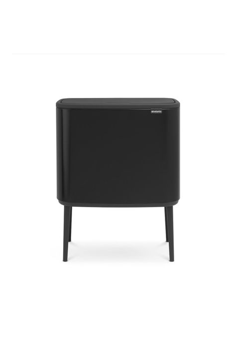 Basurero Bo Touch 11 + 23 Lt Matt Black-0