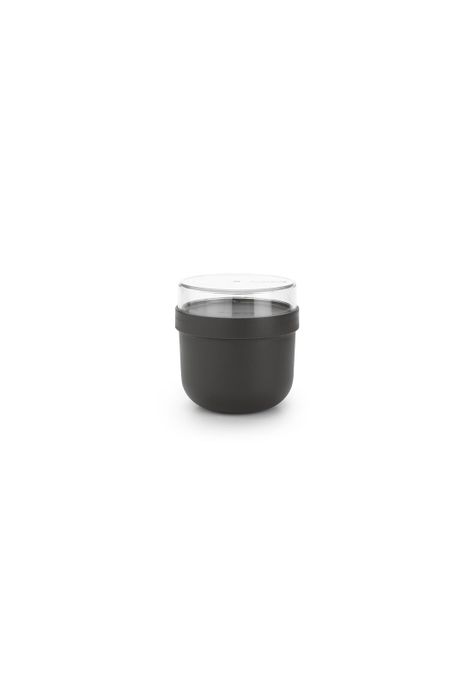 Bol de desayuno Make & Take 0,5L plástico - Dark Grey-0