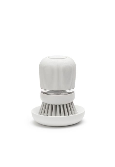 Cepillo para platos con dispensador Light Grey-0