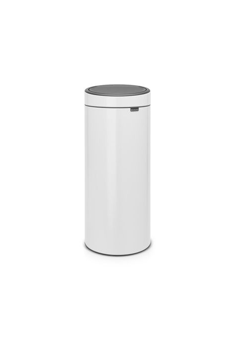 Basurero Touch New 30 Lt White-0