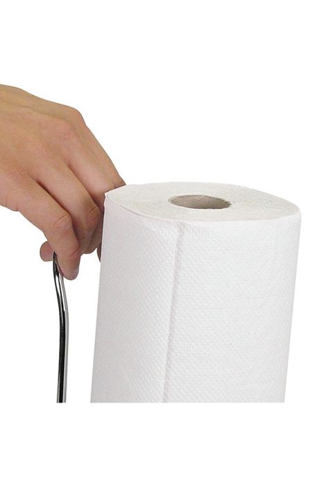 Porta Rollo papel de cocina móvil Brilliant Steel-2