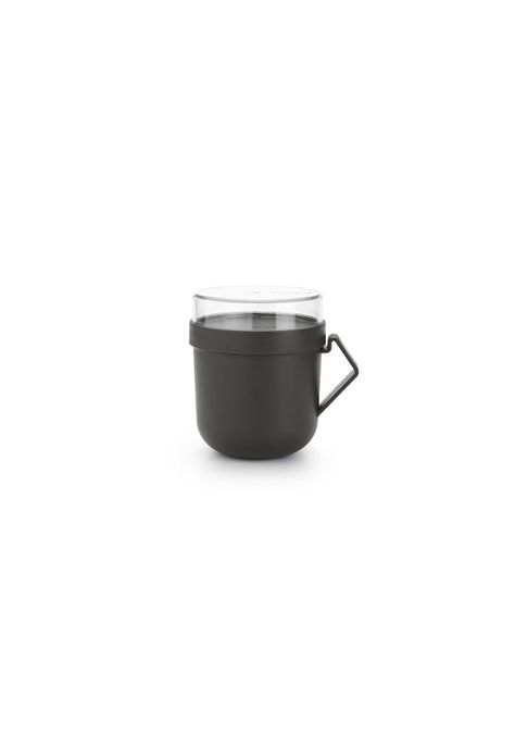 Taza para sopa Make & Take 0,6L Dark Grey-0