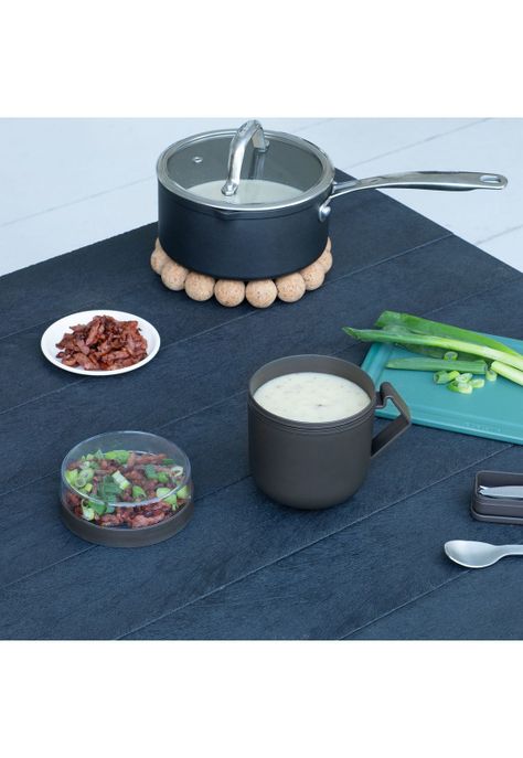 Taza para sopa Make & Take 0,6L Dark Grey-5