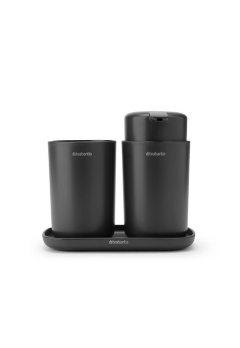 Set de accesorios para el baño ReNew Dark Grey-0