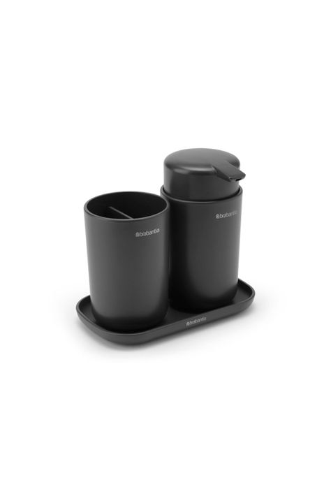 Set de accesorios para el baño ReNew Dark Grey-1