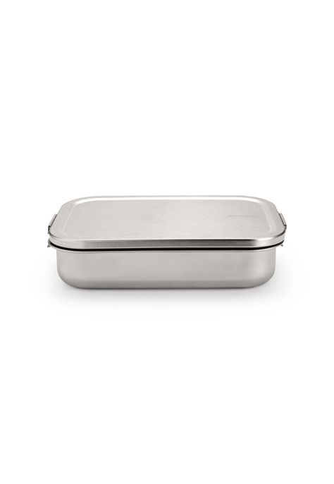 Contenedor para almuerzo Make & Take Bento grande acero inoxidable - Matt Steel-0