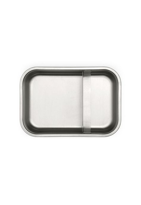 Contenedor para almuerzo Make & Take Bento grande acero inoxidable - Matt Steel-5