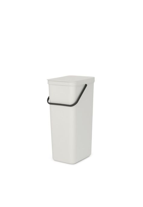Basurero Reciclaje Sort & Go 40 Lt White-0