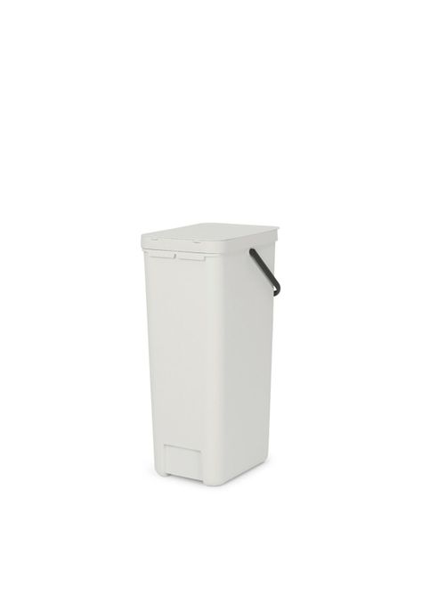 Basurero Reciclaje Sort & Go 40 Lt White-2