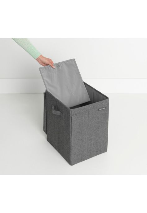Caja apilable para ropa 35 Lt Pepper Black-2