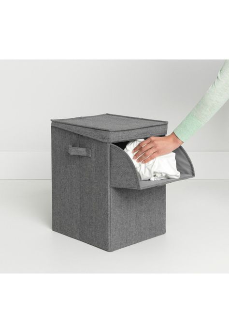 Caja apilable para ropa 35 Lt Pepper Black-3