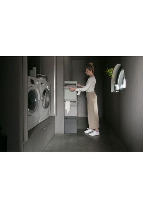 Caja apilable para ropa 35 Lt Pepper Black-5